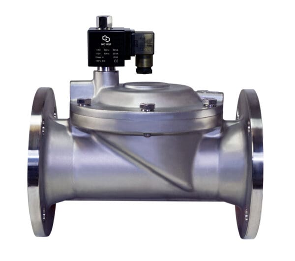 2.5 Inch Normally Open Flange Connection Electric Valve