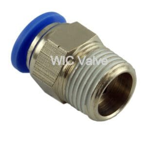 Male Connector Tube OD 1/2 X NPT 1/2 Pneumatic Push In Fitting