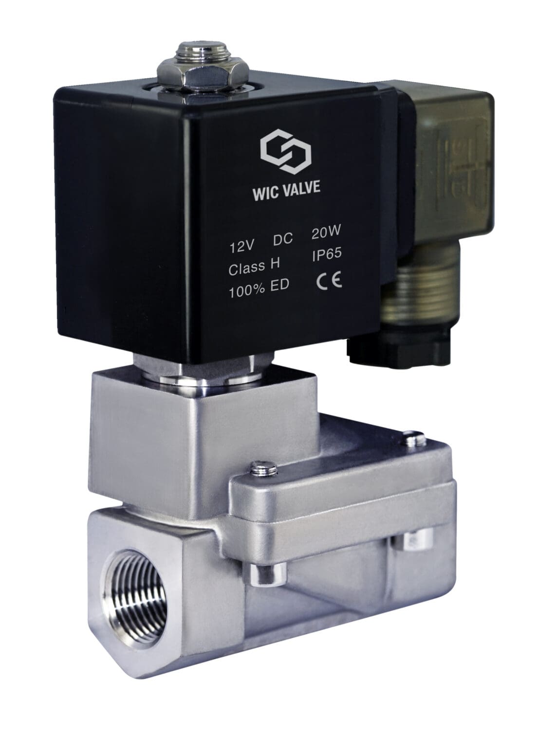 1/4" 24V DC Stainless Electric Solenoid Valve