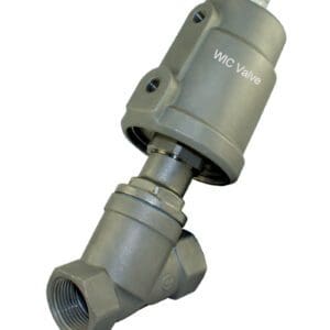 Pneumatic Single Acting Air Actuated Angle Seat WIC Valve