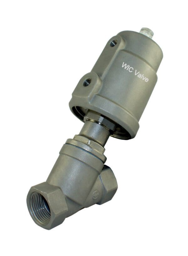 Pneumatic Single Acting Air Actuated Angle Seat WIC Valve