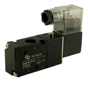 3 Way Pneumatic Inline Directional Control Solenoid Valve